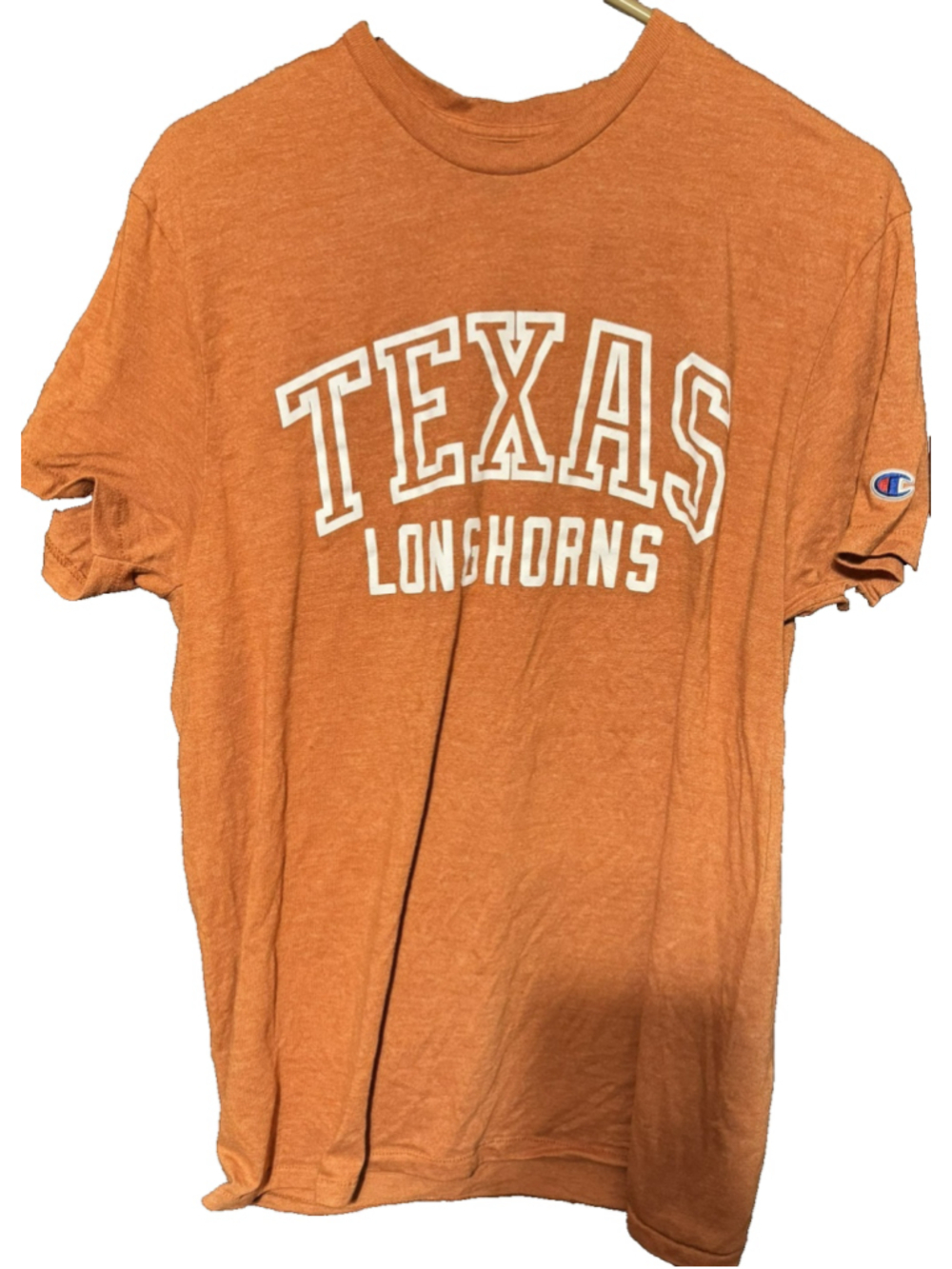 Texas Longhorns Champion t-shirt Orange Men Size L - Picture 1 of 17